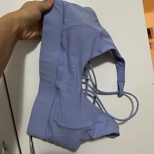 Ryderwear purple crossover bra great used condition medium